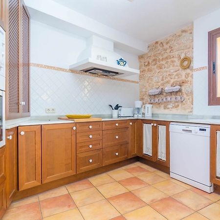 Cas Padrins Villa Santanyi Bagian luar foto