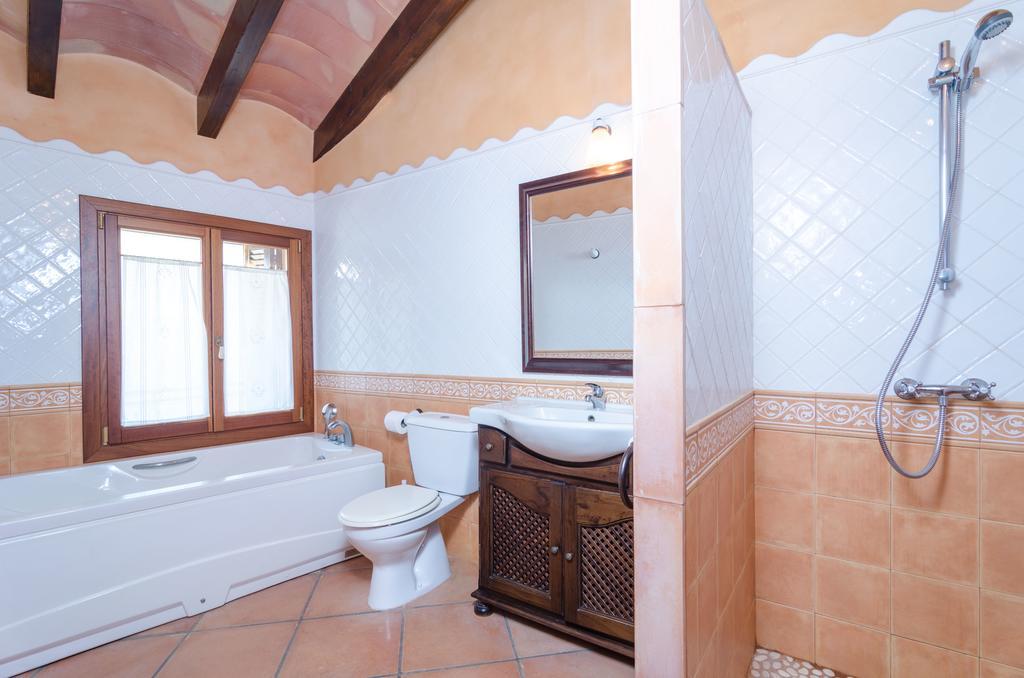 Cas Padrins Villa Santanyi Bagian luar foto
