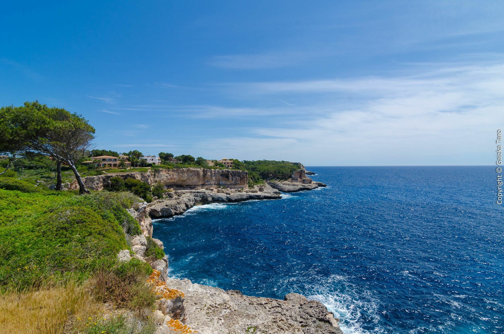 Cas Padrins Villa Santanyi Bagian luar foto