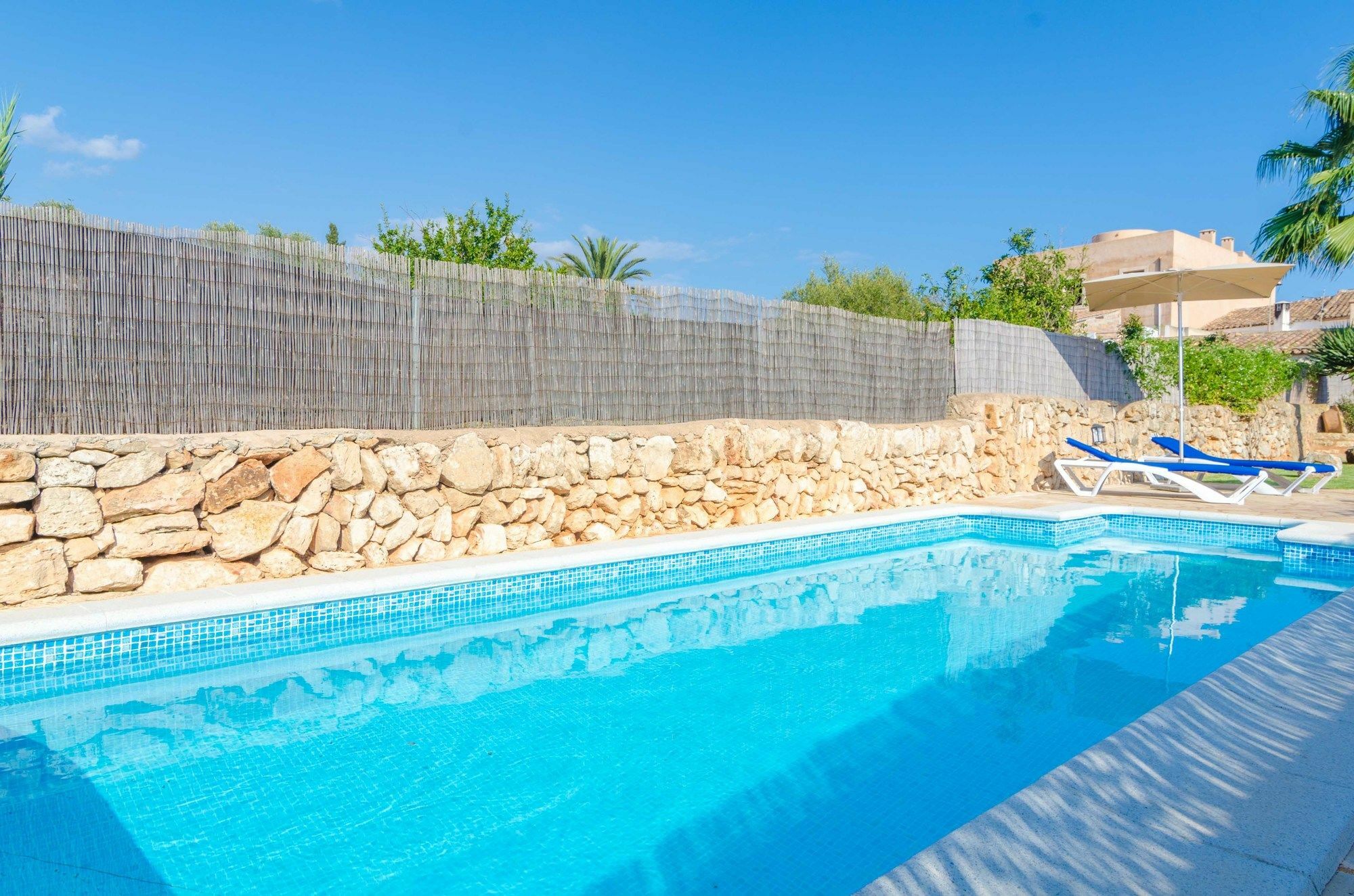 Cas Padrins Villa Santanyi Bagian luar foto