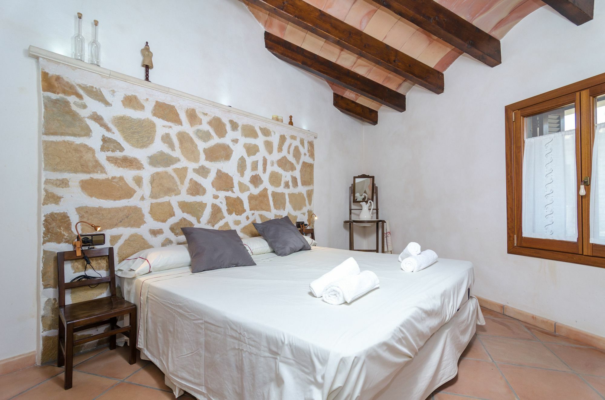 Cas Padrins Villa Santanyi Bagian luar foto